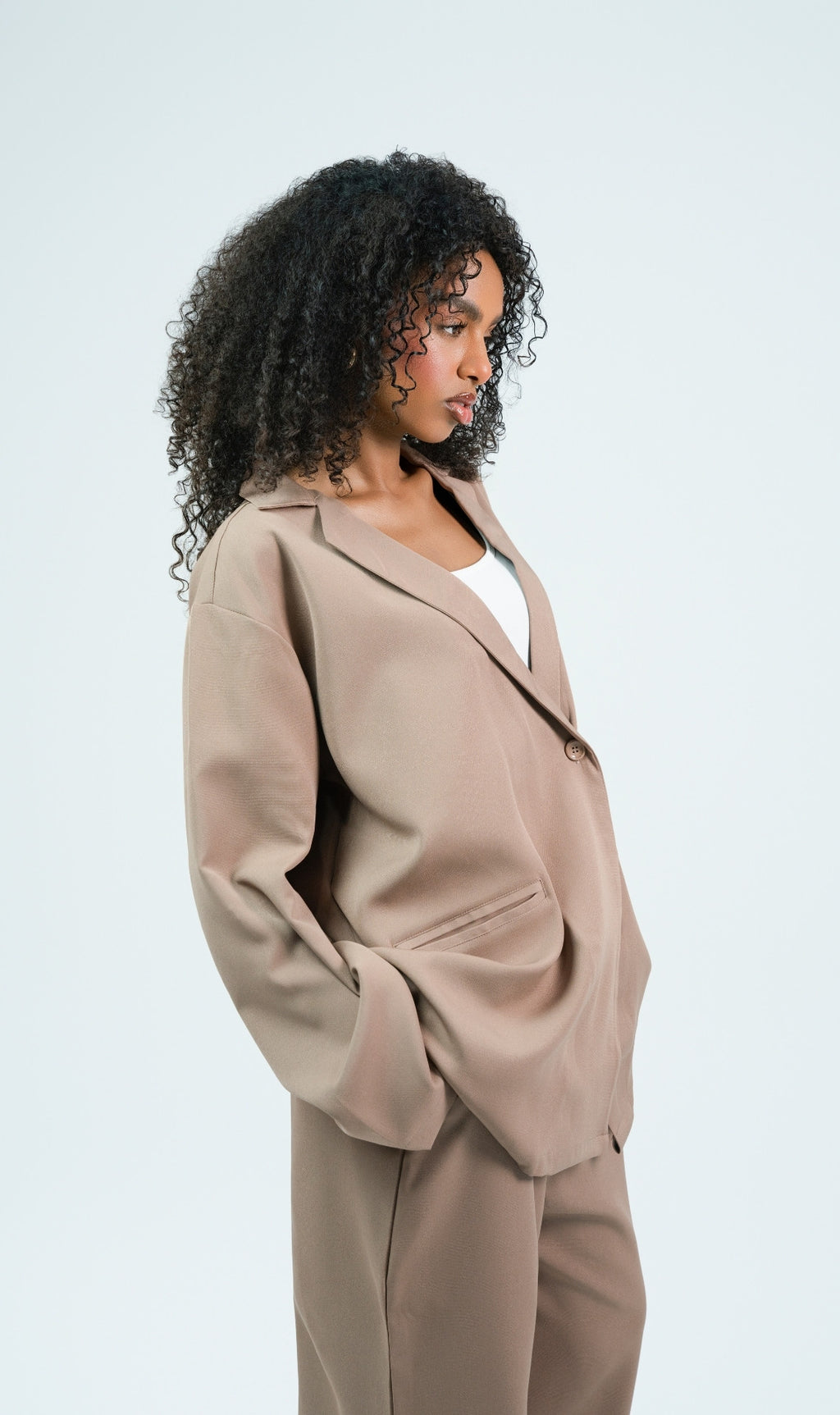 Ensemble Blazer et pantalon BEIGE