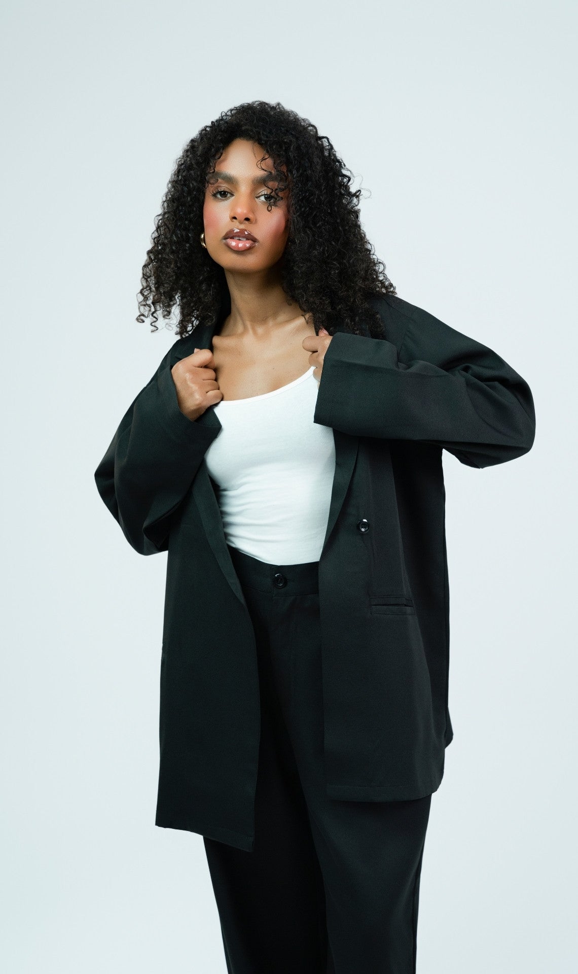 Ensemble Blazer et pantalon NOIR