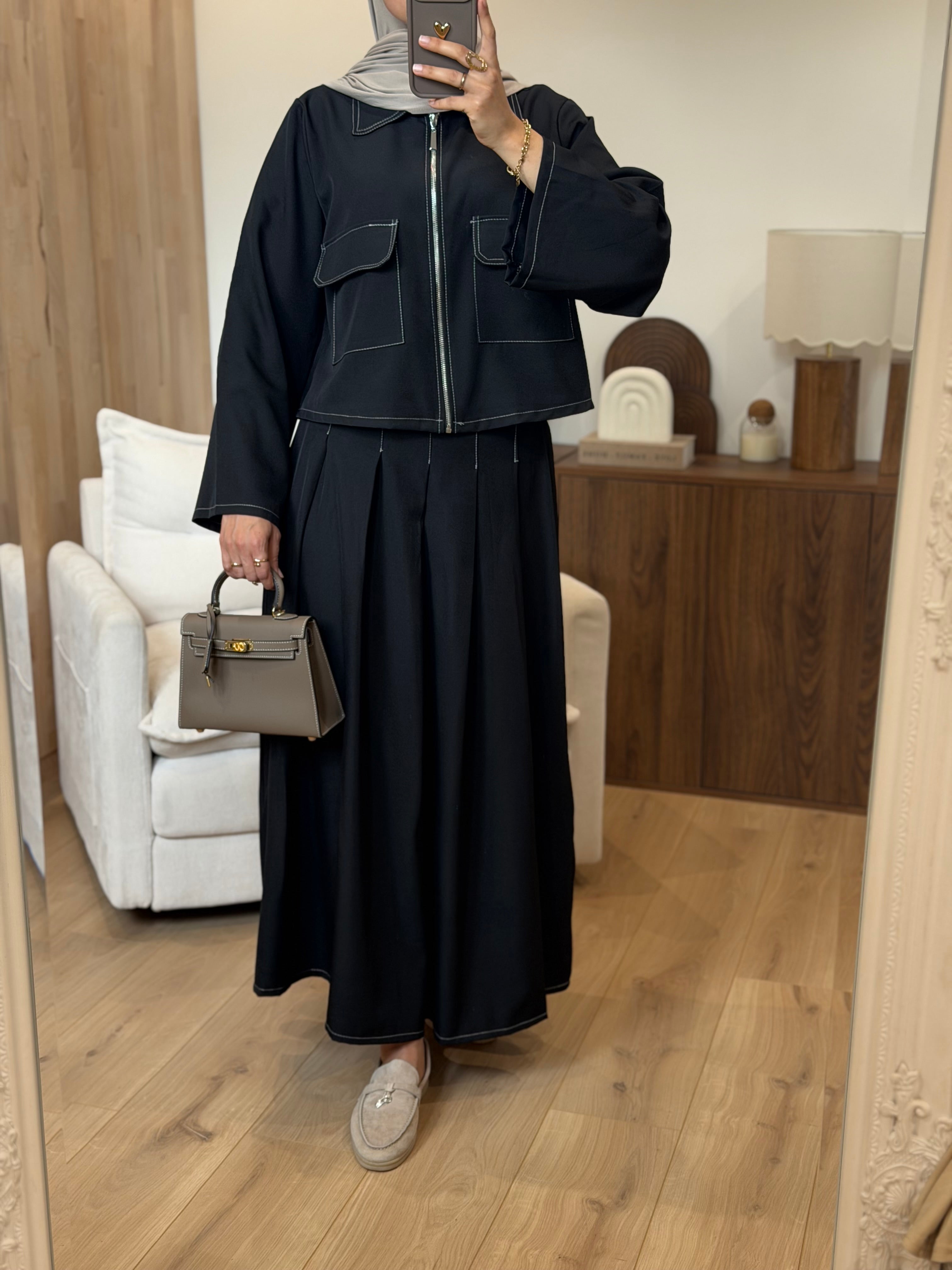 Ensemble jupe/chemise Nella