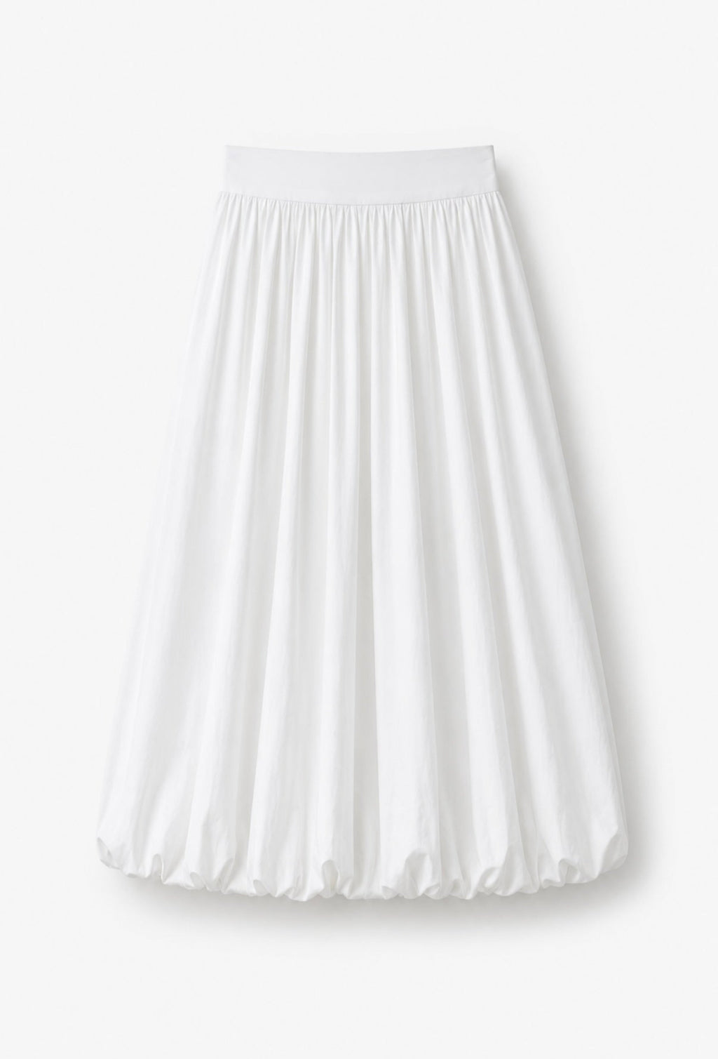 Jupe ballon blanche