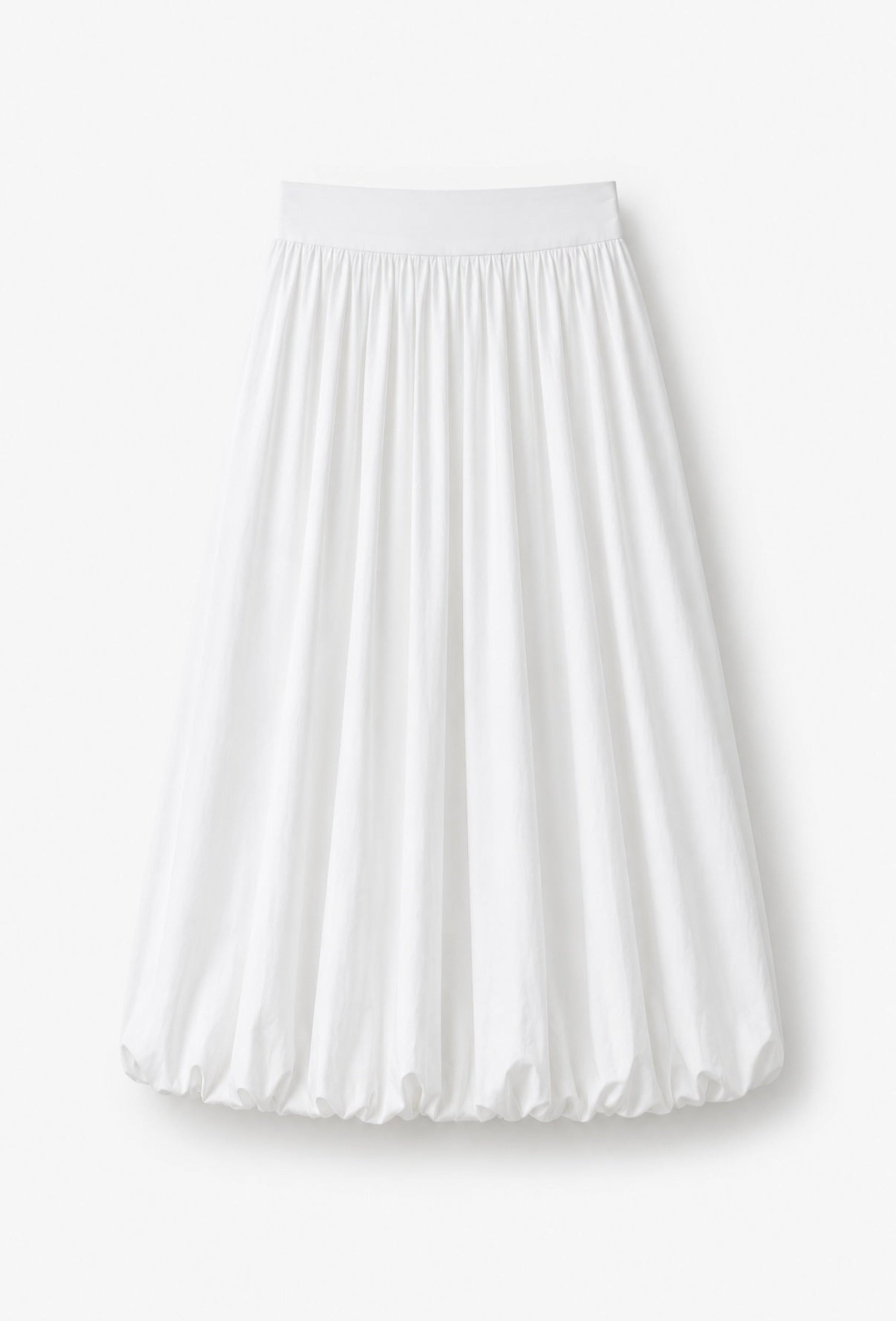 Jupe ballon blanche